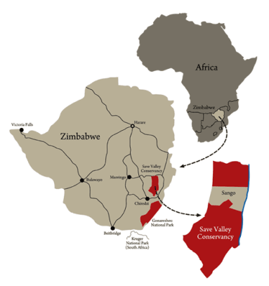 sango savé valley conservancy Zimbabwe